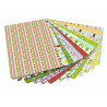 4001868040104 - 26F PAPIER IMPRIMES 24X32CM MOTIFS JARDINS