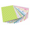 4001868040081 - 26F PAPIER IMPRIMÉS 24X32CM MOTIFS ROMANTIQUES