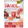 4001868040012 - 30F PAPIER IMPRIMES 24X32CM MOTIFS BASICS ROUGE