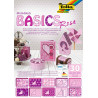 4001868040029 - 30F PAPIER IMPRIMES 24X32CM MOTIFS BASICS ROSE