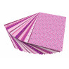 4001868040029 - 30F PAPIER IMPRIMES 24X32CM MOTIFS BASICS ROSE