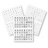 3609510911232 - 1600 GOMMETTES ALPHABET MAJUSCULES, MINUSCULES ET MANUSCRITES