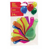 3225430242326 - 24 BALLONS A GONFLER FLUO ASSORTIS