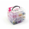 3471051696035 - BOITE RANGEMENT SUPERPOSABLE 18 CASES