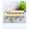 3532431013719 - CALENDRIER DES ANNIVERSAIRES BOIS