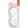 3471052319544 - 6 MASQUES CARTON PANDA