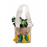  - 10 SACS DE JUTE AVEC DOUBLURE PVC