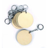 3532431015515 - 10 PORTE-CLÉS RONDS BOIS