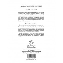 MON CAHIER DE LECTURE AU CP...