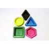 8718229035681 - 5 MOULES A SABLE ECO FORMES GEOMETRIQUES