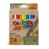 8003511431037 - CARIOCA ECO 24 FEUTRES COLORIS ASSORTIS