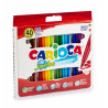 8003511412579 - CARIOCA JUMBO 40 FEUTRES COLORIS ASSORTIS