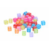 8428885392157 - 300 PERLES LETTRES CARRÉES PASTELS