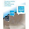 3701254705457 - 100 TROMBONES ONDULÉS 77 MM