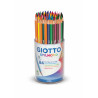 8000825516504 - STILNOVO POT 84 CRAYONS COULEURS ASSORTIS