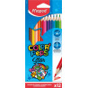 3154141832123 - COLOR PEP'S STAR 12 CRAYONS COULEURS ASSORTIS