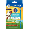 4084900451083 - SUPER FERBY 12 CRAYONS COULEURS ASSORTIS
