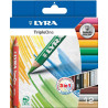 4084900531532 - TRIPLE ONE 12 CRAYONS COULEURS ASSORTIS