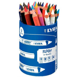 FERBY POT 36 CRAYONS...