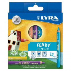 FERBY 12 CRAYONS COULEURS...