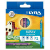 4084900470756 - FERBY 12 CRAYONS COULEURS ASSORTIS