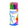 8000825516306 - STILNOVO POT 48 CRAYONS COULEURS ASSORTIS