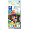 4007817037218 - NORIS CLUB 12 CRAYONS COULEURS ASSORTIS