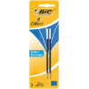 3086123402942 - BIC 4 COULEURS 2 RECHARGES BLEU