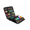 3296280038810 - POSCA MALLETTE 60 MARQUEURS POINTES ET COLORIS ASSORTIS