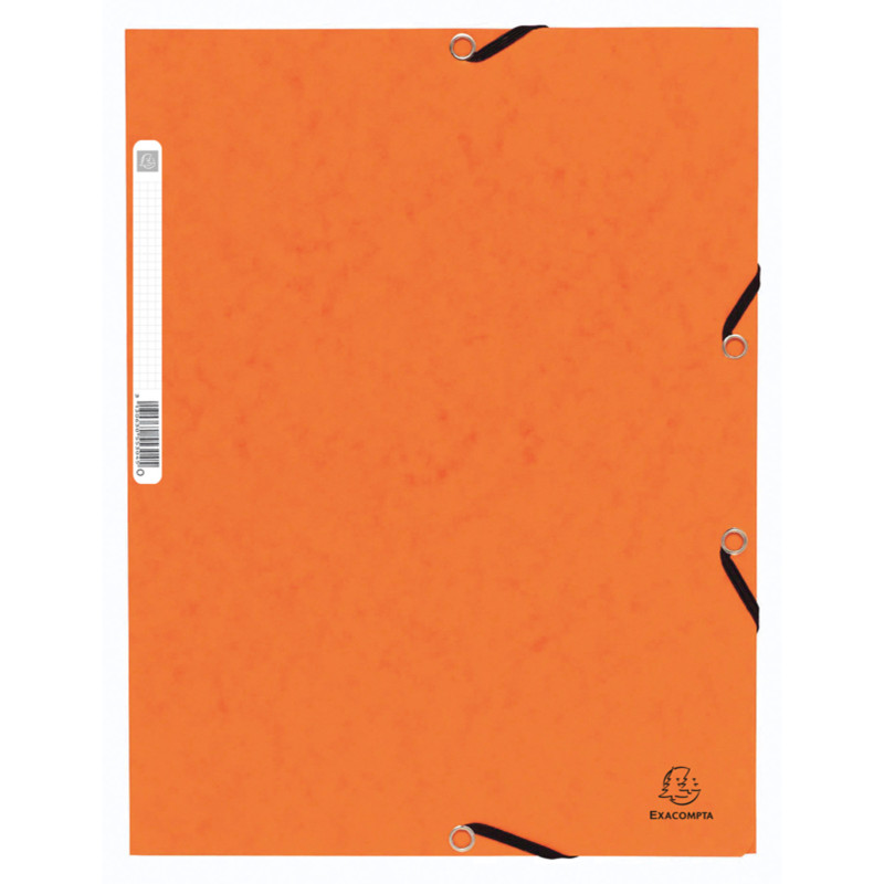 CHEMISE ÉLASTIQUE 3 RABATS CARTE ORANGE