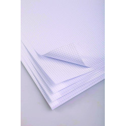 3210330330174 - 25F BRISTOL 5X5 BLANC 205G 50X65CM