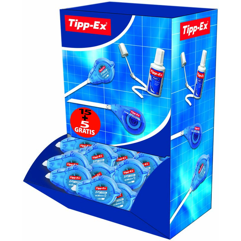 3086123277359 - EASY CORRECT 20 ROLLERS DE CORRECTION DONT 5 GRATUITS