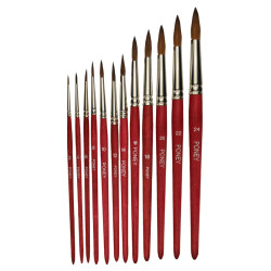 4011569025287 - 10 PINCEAUX POILS FINS N?10