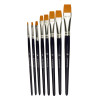 4011569000666 - 10 BROSSES RECYCLES SYNTHETIQUES PLATES N2