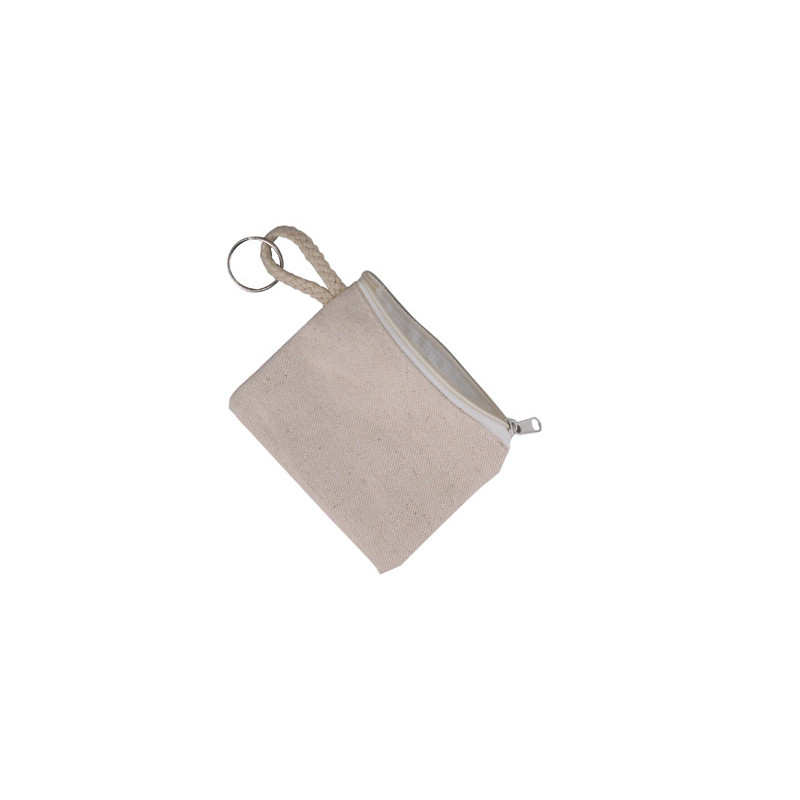 3700773313204 - 6 PORTE-MONNAIES 100% COTON ÉCRU