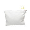 3700773314430 - 6 TROUSSES MAQUILLAGE 100% COTON ÉCRU