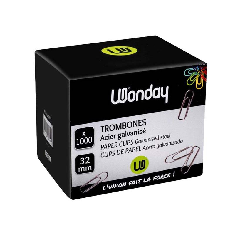3701254703712 - 1000 ATTACHE LETTRES 32MM