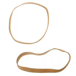 3701254708748 - 100G BRACELETS CAOUTCHOUC BANDE 90X5MM