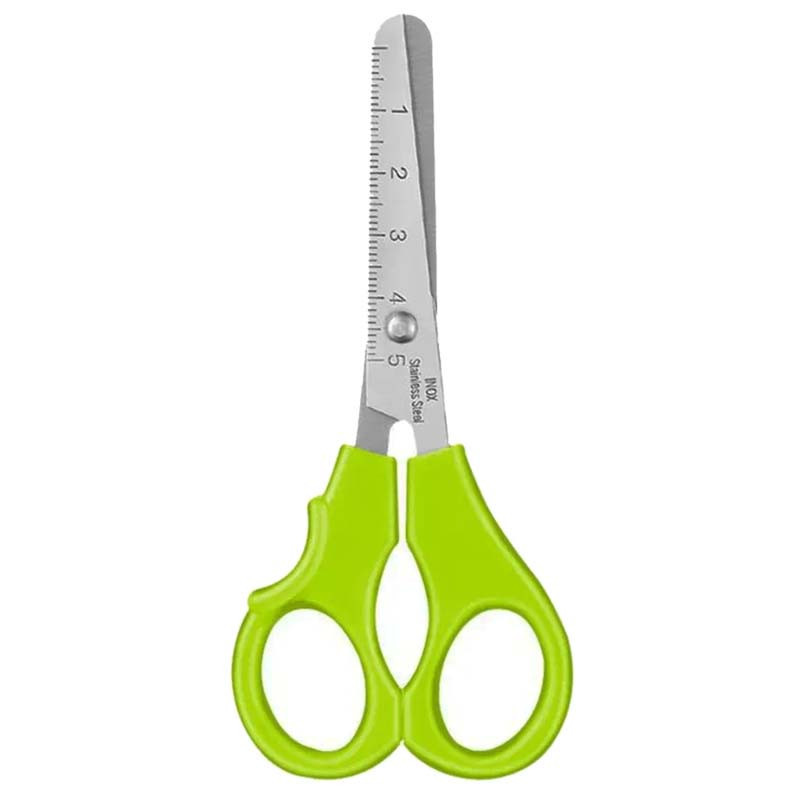 3701254702425 - CISEAUX ENZO BOUTS RONDS 12CM DROITIER
