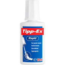 3086126100326 - TIPP-EX RAPID CORRECTEUR AVEC APPLICATEUR MOUSSE 20ML