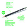 8003511429461 - BLACK PENCILS HB 12 CRAYONS GRAPHITE