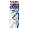 4084900103593 - GROOVE SLIM HB POT 48 CRAYONS GRAPHITE