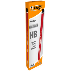 3270220018865 - GILBERT 33 HB 12 CRAYONS GRAPHITE