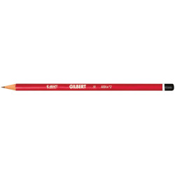 3270220018865 - GILBERT 33 HB 12 CRAYONS GRAPHITE