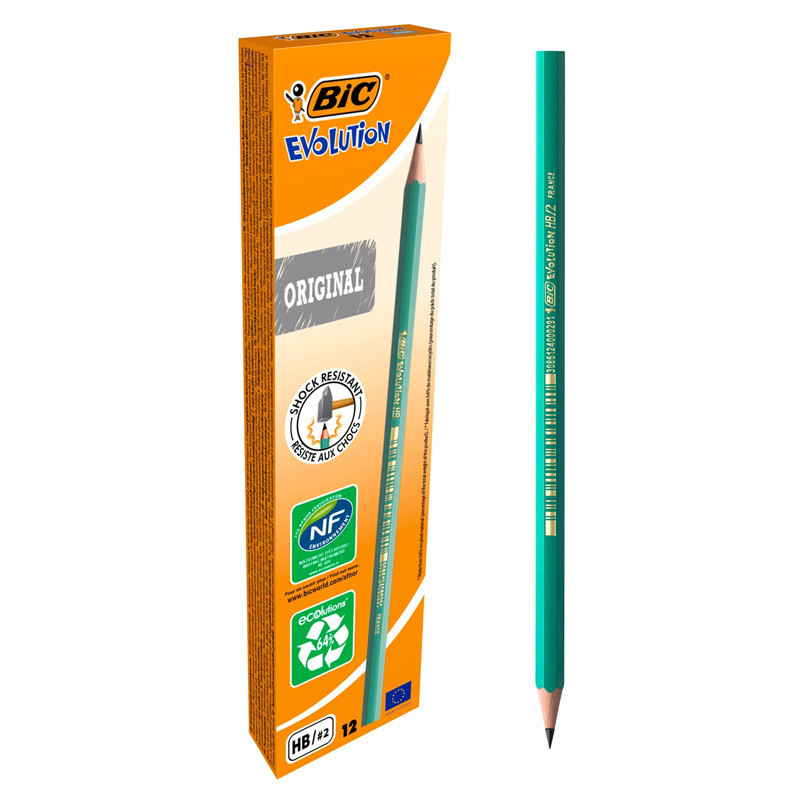 3270220004608 - ÉCOLUTIONS HB 12 CRAYONS GRAPHITE