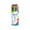 8000825516108 - STILNOVO AQUARELLABLE POT 48 CRAYONS COULEURS ASSORTIS
