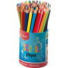 3154148320005 - SCHOOLPEP'S POT 72 CRAYONS COULEURS ASSORTIS