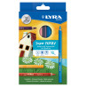 4084900451083 - SUPER FERBY 12 CRAYONS COULEURS ASSORTIS