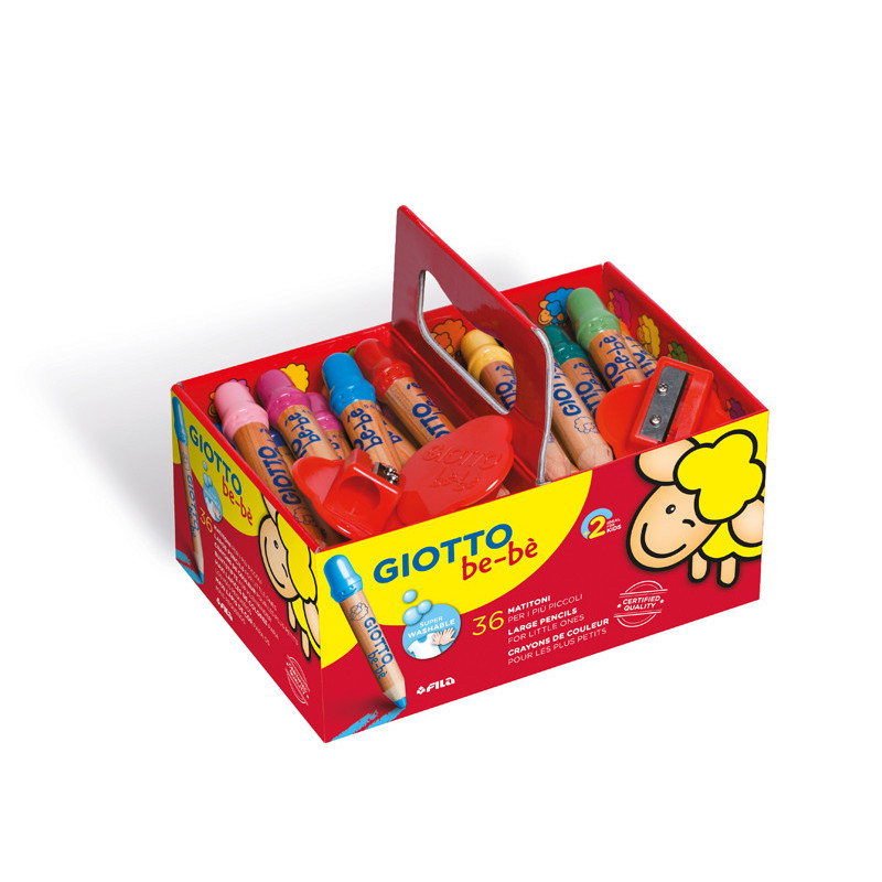 8000825461309 - BE-BÈ CLASSPACK 36 CRAYONS COULEURS ASSORTIS