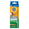 4084900270899 - COULEURS GÉANTES 6 CRAYONS COULEURS MÉTALLIQUES ASSORTIS